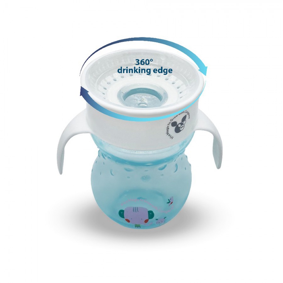 Cangaroo Κύπελλο 360 Με Λαβές Magic Cup 270ml Blue (3800146265304)