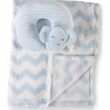 Cangaroo Κουβέρτα Αγκαλιάς & Λίκνου Sammy Fleece Blue 75x90cm (3800146267575)