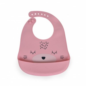 Cangaroo Σαλιάρα Σιλικόνης Oscar Pink (3800146269616) Cangaroo Σαλιάρα Σιλικόνης Oscar Pink (3800146269616)