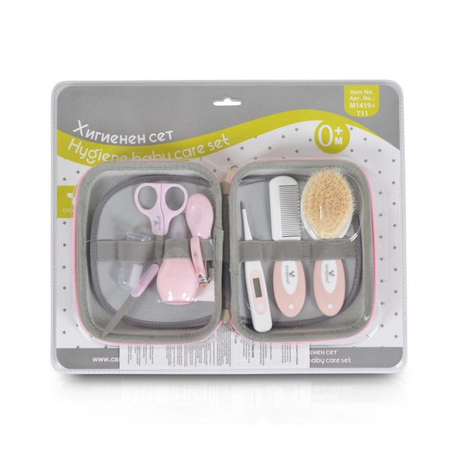 Cangaroo Σετ Βρεφικής Περιποίησης set 8 pcs Pink (3800146269876)