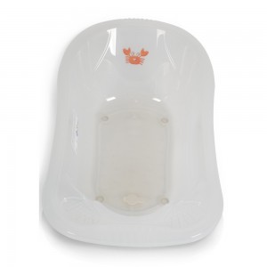 Moni Διάφανη Μπανιέρα 90cm Omar  White (3800146270148)