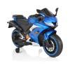 Moni Ηλεκτροκίνητη Μηχανή 12V Moni BO Motocross painting blue (3801005000326)