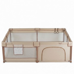 Moni Πάρκο για μωρά ορθογώνιο GameZone Basic 150*200 beige (3801005210589)