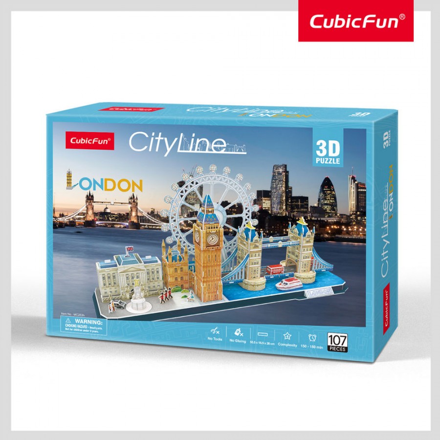 Cubic Fun 3D Πάζλ London (420028)