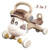 Bebestars  Περπατούρα X-Ride Junior 3in1 Beige  (4222)