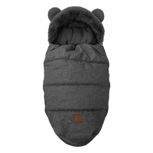 Bebestars  Ποδόσακος-Υπνόσακος Luxury Grey (507-186) Bebestars  Ποδόσακος-Υπνόσακος Luxury Grey (507-186)