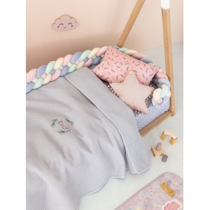 Palamaiki Home Κουβέρτα Πικέ Bebe Blanket Candy Lilac (5205857261658) Palamaiki Home Κουβέρτα Πικέ Bebe Blanket Candy Lilac (5205857261658)