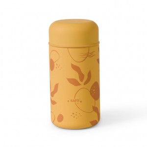 Saro Θερμός Φαγητού Leaves Ochre 500ml (52243) Saro Θερμός Φαγητού Leaves Ochre 500ml (52243)