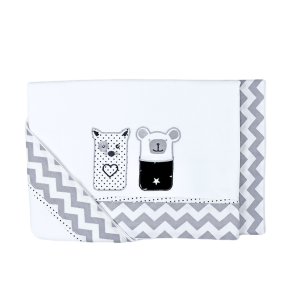 Baby Star Σετ σεντόνια τριών τεμαχίων για κούνια Sugar Familly Black (5361Μ) Baby Star Σετ σεντόνια τριών τεμαχίων για κούνια Sugar Familly Black (5361Μ)