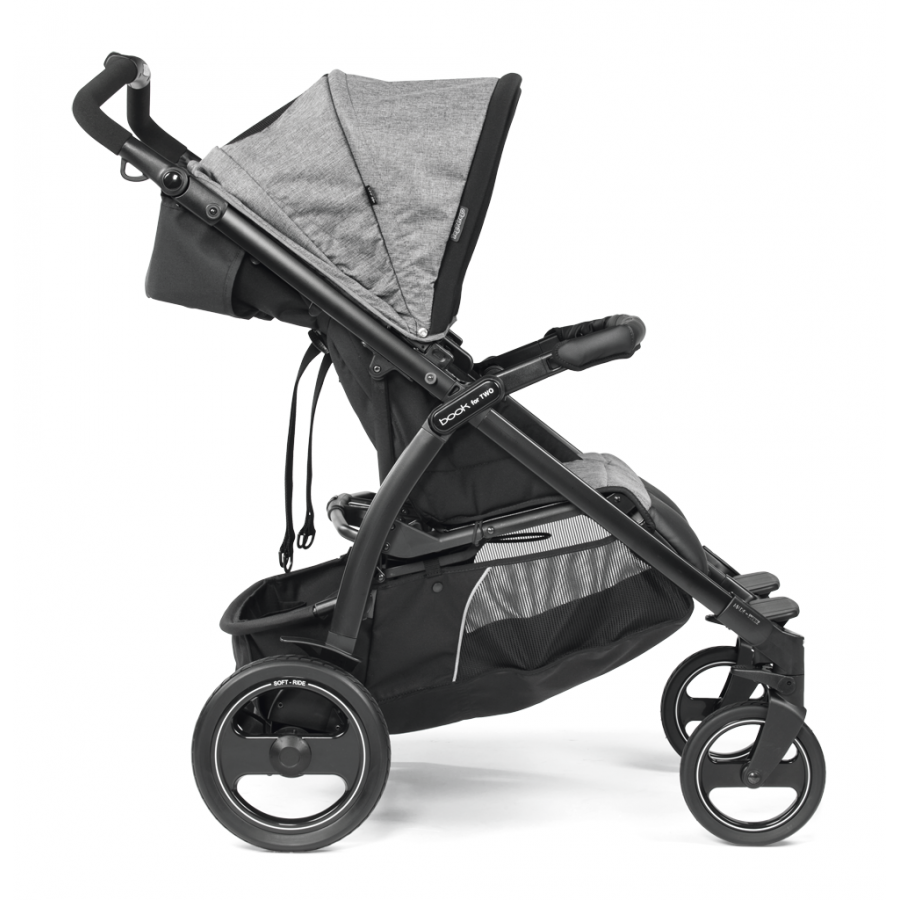 Καρότσι για δίδυμα Peg Perego Book For Two Quartz (5449GL53)