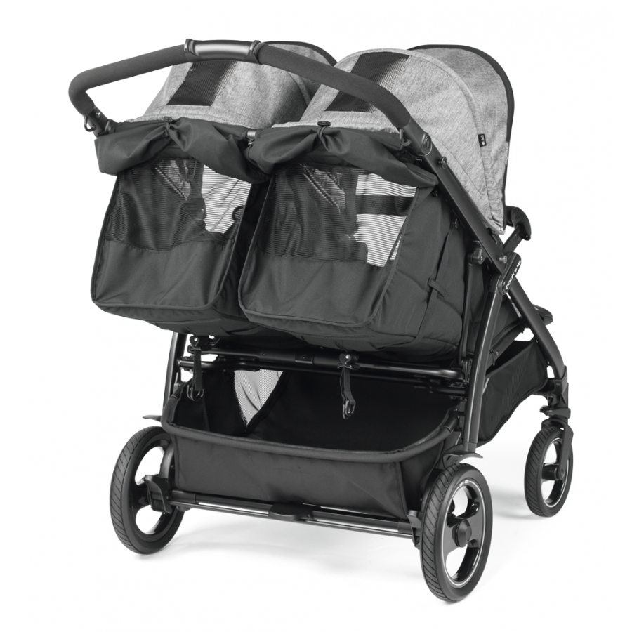 Καρότσι για δίδυμα Peg Perego Book For Two Quartz (5449GL53)