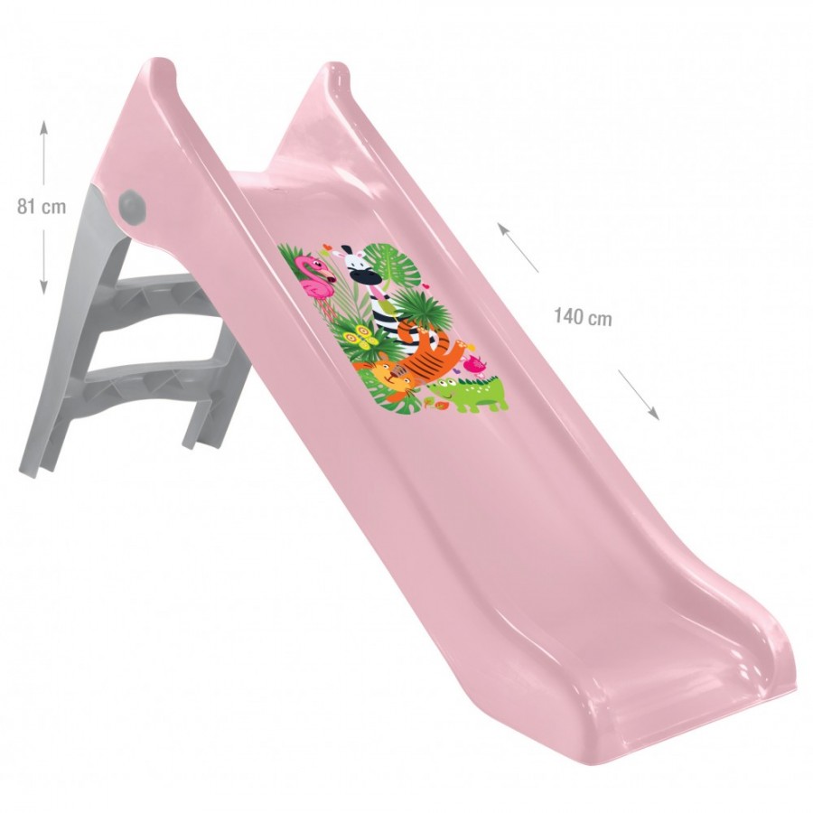  Mochtoys Nεροτσουλήθρα Slide 140 cm 12797  Pink Pastel (5907442127973)