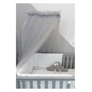 Babystar Koυνουπιέρα Elegant Με Τούλι Γκρι (7213ΓΚ) Babystar Koυνουπιέρα Elegant Με Τούλι Γκρι (7213ΓΚ)