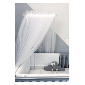 Babystar Koυνουπιέρα Elegant Με Τούλι Λευκό (7213Λ) Babystar Koυνουπιέρα Elegant Με Τούλι Λευκό (7213Λ)