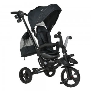 Bebestars Ποδηλατάκι τρίκυκλο 360° Aviator 5in1 Black (819-188) Bebestars Ποδηλατάκι τρίκυκλο 360° Aviator 5in1 Black (819-188)