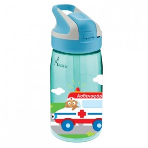 Laken Παγούρι Οχήματα Tritan 450ml (GRTNS06) Laken Παγούρι Οχήματα Tritan 450ml (GRTNS06)