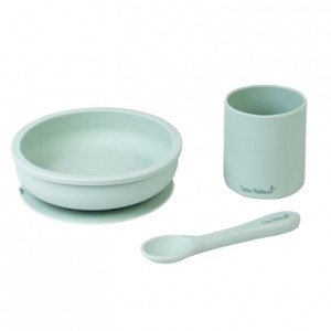 Saro Σετ Φαγητού Σιλικόνης Eco Friendly Mint 4+Μ (17411) Saro Σετ Φαγητού Σιλικόνης Eco Friendly Mint 4+Μ (17411)