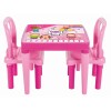 Pilsan Παιδικό Τραπεζάκι Με 2 Καρέκλες Hobby Study 03414 - Pink (8693461034145)