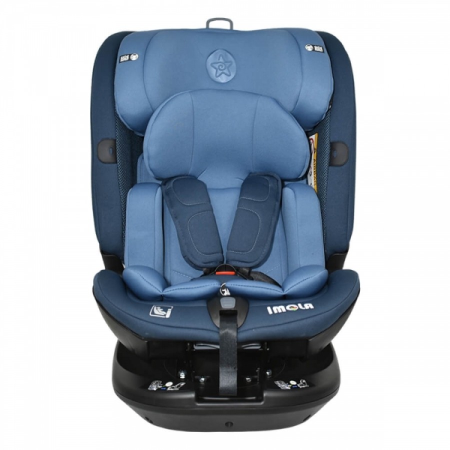 Bebestars Κάθισμα Αυτοκινήτου Imola Isofix i-Size 360° Marine Blue (923-184)