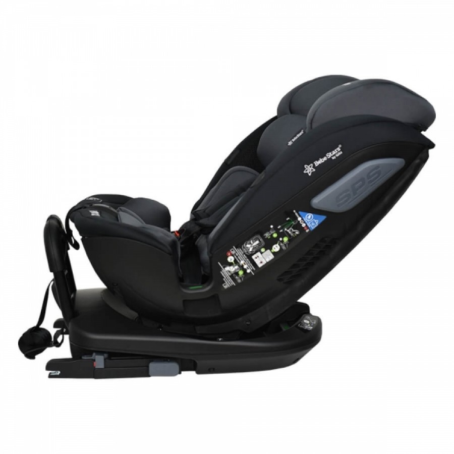 Bebestars Κάθισμα Αυτοκινήτου Imola Isofix i-Size 360° Black (923-188)