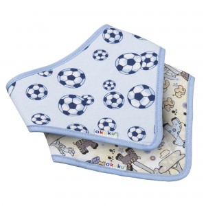 Akuku Σετ 2 τεμ Σαλιάρες Μπαντάνες Μπάλα/Σαφάρι (A1468-FOOTBLALL/SAFARI) Akuku Σετ 2 τεμ Σαλιάρες Μπαντάνες Μπάλα/Σαφάρι (A1468-FOOTBLALL/SAFARI)