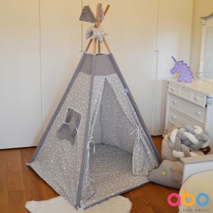 Abo Παιδική σκηνή Stars Grey (ABO.004.110) Abo Παιδική σκηνή Stars Grey (ABO.004.110)