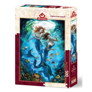 Art Puzzle: 500τμχ The mermaids - Nadia Strelkina (ART4209) Art Puzzle: 500τμχ The mermaids - Nadia Strelkina (ART4209)