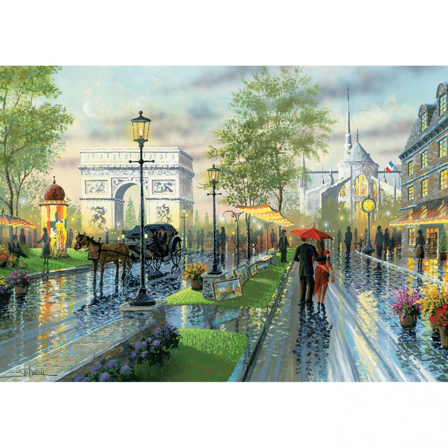Art Puzzle: 1000τμχ - Spring Walk, Paris -Ken Shotwell (ART4225)
