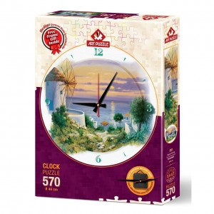 Art Puzzle: 570τμχ Ρολόϊ - Aegean Evening- Peter Motz (ART5005) Art Puzzle: 570τμχ Ρολόϊ - Aegean Evening- Peter Motz (ART5005)
