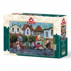 Art Puzzle: 260 τμχ Unicycling - Marek Brzozowski (ART5029) Art Puzzle: 260 τμχ Unicycling - Marek Brzozowski (ART5029)