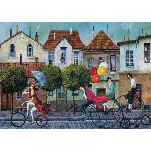 Art Puzzle: 260 τμχ Unicycling - Marek Brzozowski (ART5029) Art Puzzle: 260 τμχ Unicycling - Marek Brzozowski (ART5029)
