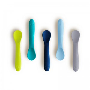 Bbluv Spoon Σετ 5 Κουτάλια Σιλικόνης Σιελ (B0190-B) Bbluv Spoon Σετ 5 Κουτάλια Σιλικόνης Σιελ (B0190-B)