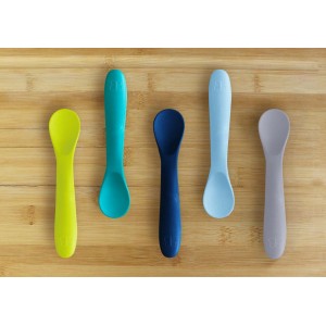 Bbluv Spoon Σετ 5 Κουτάλια Σιλικόνης Σιελ (B0190-B) Bbluv Spoon Σετ 5 Κουτάλια Σιλικόνης Σιελ (B0190-B)