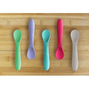 Bbluv Spoon Σετ 5 Κουτάλια Σιλικόνης Ροζ (B0190-P) Bbluv Spoon Σετ 5 Κουτάλια Σιλικόνης Ροζ (B0190-P)