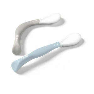 BabyOno: Εύκαμπτα κουταλάκια 2 τμχ- Γκρί & Γαλάζιο (BN1066/04) BabyOno: Εύκαμπτα κουταλάκια 2 τμχ- Γκρί & Γαλάζιο (BN1066/04)