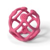 BabyOno: Ορθοδοντικό μασητικό απαλής σιλικόνης σε σχήμα μπάλας Pink (BN489/04)