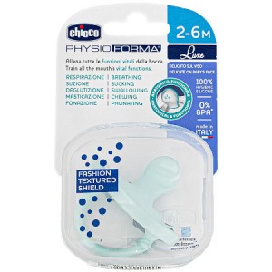 Chicco Πιπίλα PhysioForma Soft Luxe 2-6m Green (C60-73011-37)