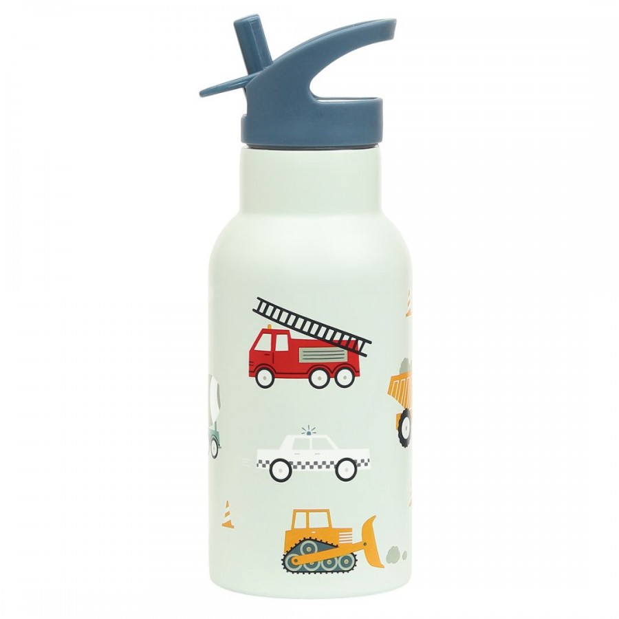 A Little Lovely Company: Μπουκάλι με διπλό τοίχωμα από ανοξείδωτο ατσάλι 350ml Vehicles (DBSSVE67)