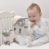 Sweet Dreamers: Βοήθημα Ύπνου Πρόβατο με λευκούς ήχους, αισθητήρα και φως- Γκρι Deluxe (EW820194)
