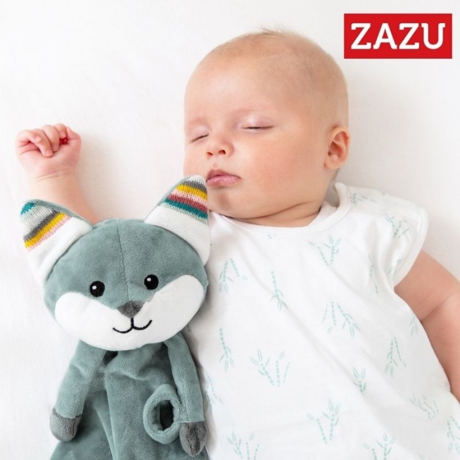 Zazu FELIX Κουβερτάκι Αγκαλιάς με Συσκευή Λευκών ήχων & Μελωδίες Αλεπουδάκι (ZA-FELIX-01)