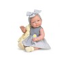 Magic baby κούκλα Jenny με Γκρι Φόρεμα (MB46404)