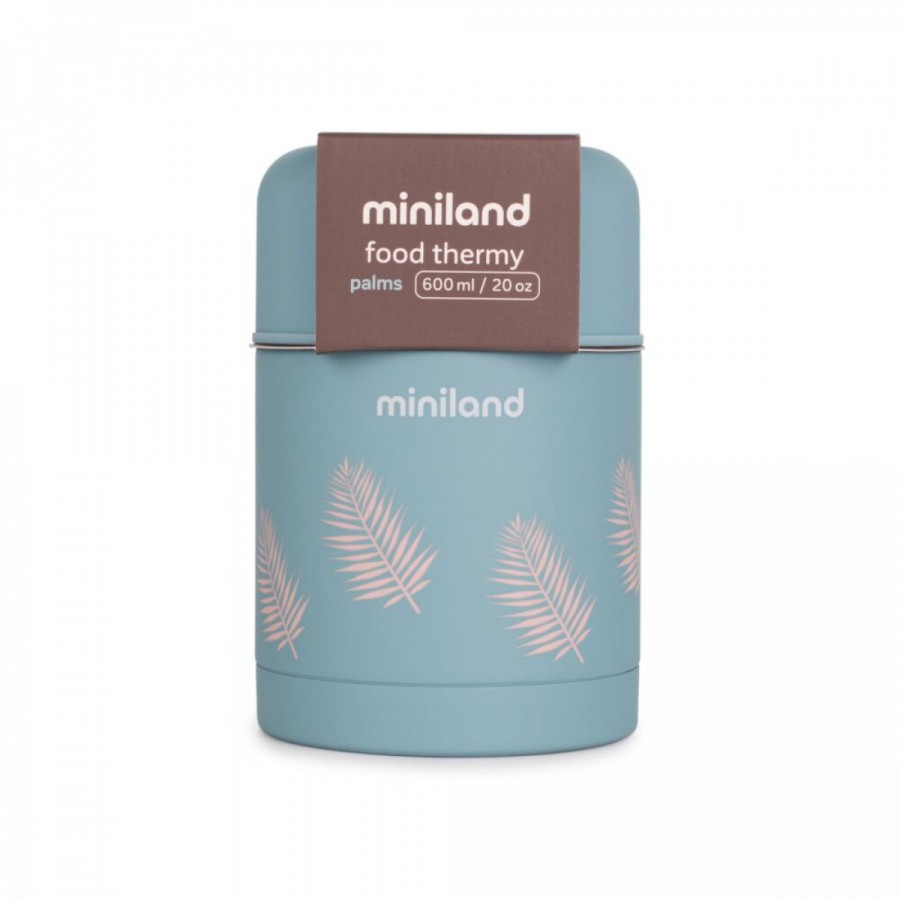 Miniland Θερμός Φαγητού Terra Food 600ml Thermos Blue (ML89445)