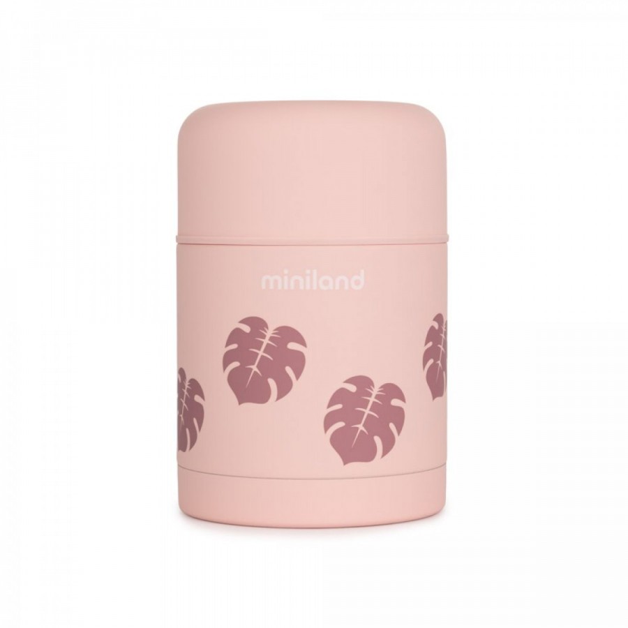 Miniland Θερμός Φαγητού Terra Food 600ml Thermos Pink (ML89446)