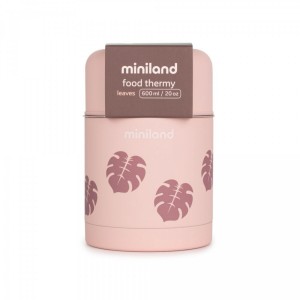 Miniland Θερμός Φαγητού Terra Food 600ml Thermos Pink (ML89446) Miniland Θερμός Φαγητού Terra Food 600ml Thermos Pink (ML89446)
