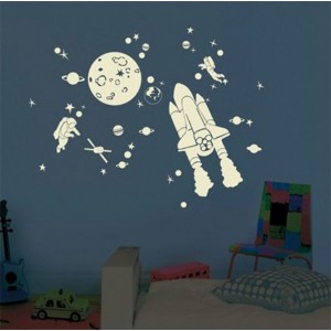 Mimi'lou: Αυτοκόλλητα τοίχου φωσφοριζέ "Space Kit" (MML-ART0130) Mimi'lou: Αυτοκόλλητα τοίχου φωσφοριζέ "Space Kit" (MML-ART0130)