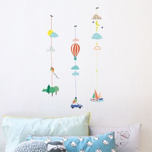 Mimi'lou: Αυτοκόλλητη γιρλάντα τοίχου "Walk" (MML-ART469) Mimi'lou: Αυτοκόλλητη γιρλάντα τοίχου "Walk" (MML-ART469)