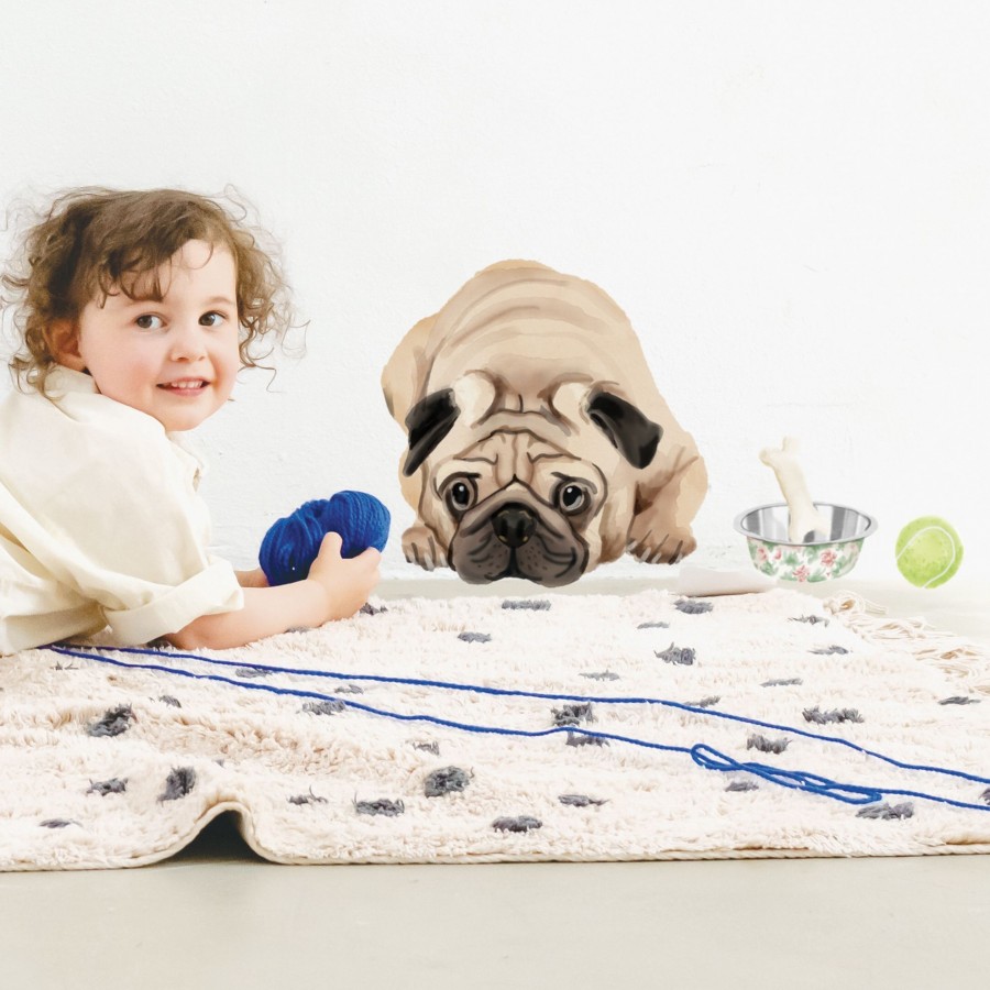 Mimi'lou: Αυτοκόλλητα τοίχου Puppy "French Bulldog" (MML-ART581)