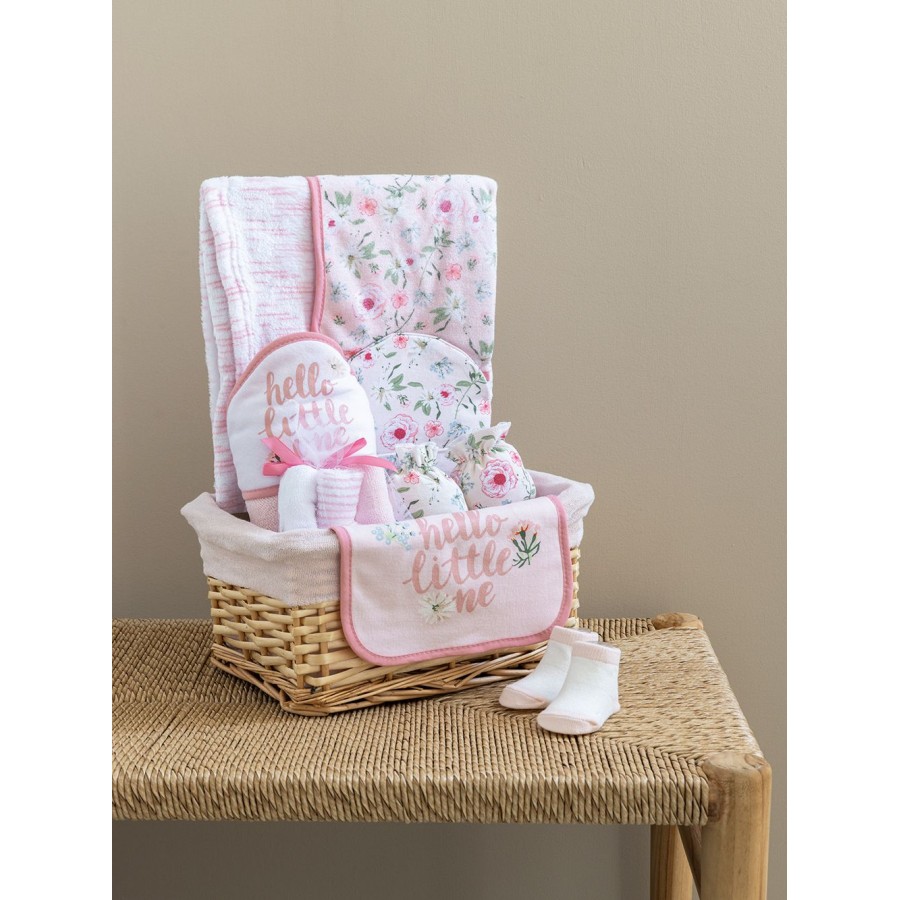 Καλάθι δώρου για νεογέννητο Pink (NB0139-1)