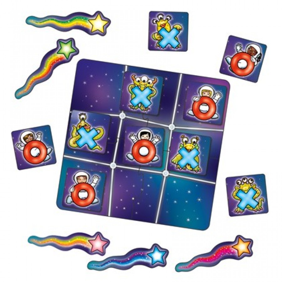 Orchard Toys "Διαστημική τρίλιζα" ( Mini Game Astronauts and Crosses) Mini Game Ηλικίες 4-7 ετών (ORCH374)