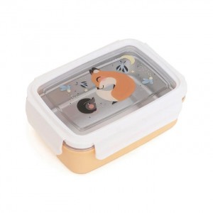 Petit Monkey – Lunch Box Bento Fox (PTM-LB44) Petit Monkey – Lunch Box Bento Fox (PTM-LB44)